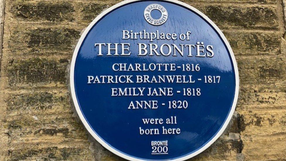 blue plaque