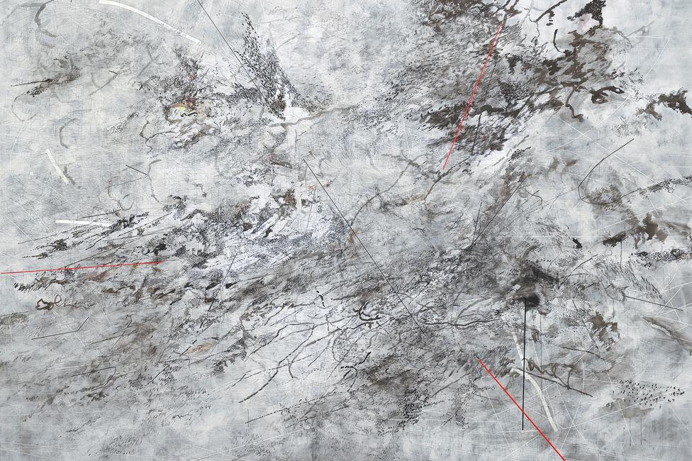 Julie Mehretu's painting