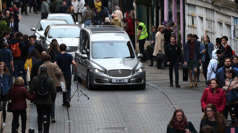 Neil Fingleton's funeral