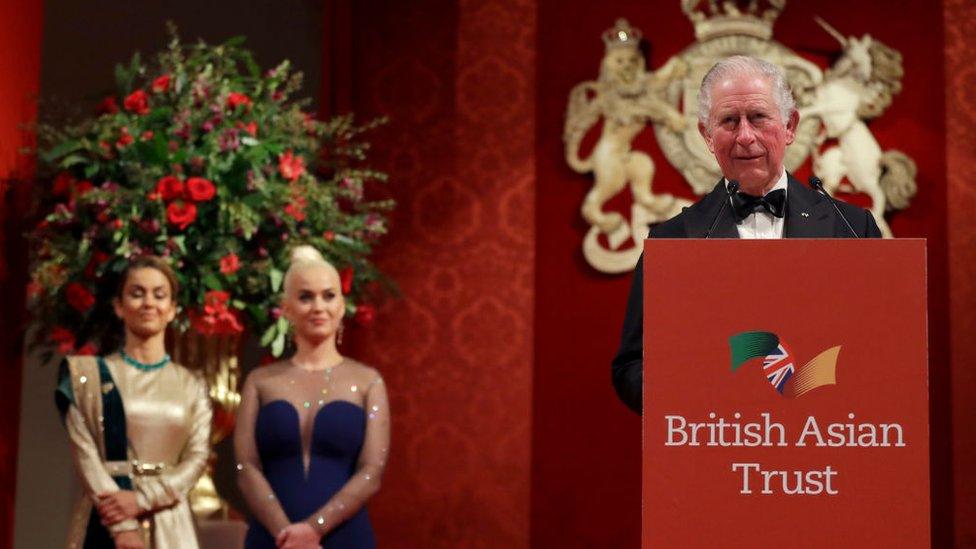 King Charles III and Katy Perry