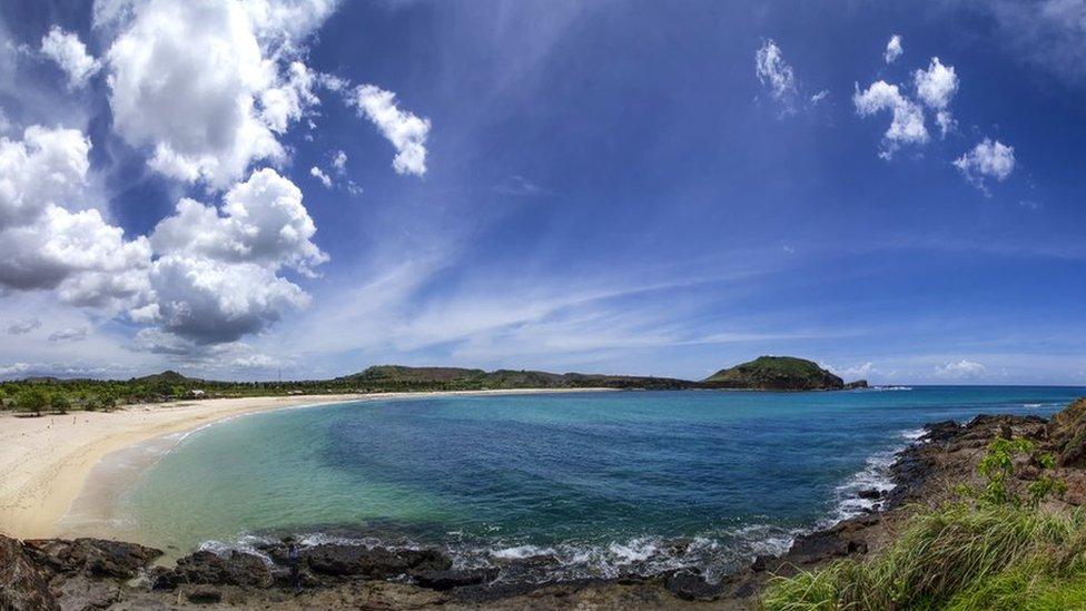 Beach at Mandalika