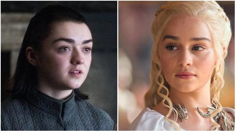 Arya Stark and Daenerys Targaryen