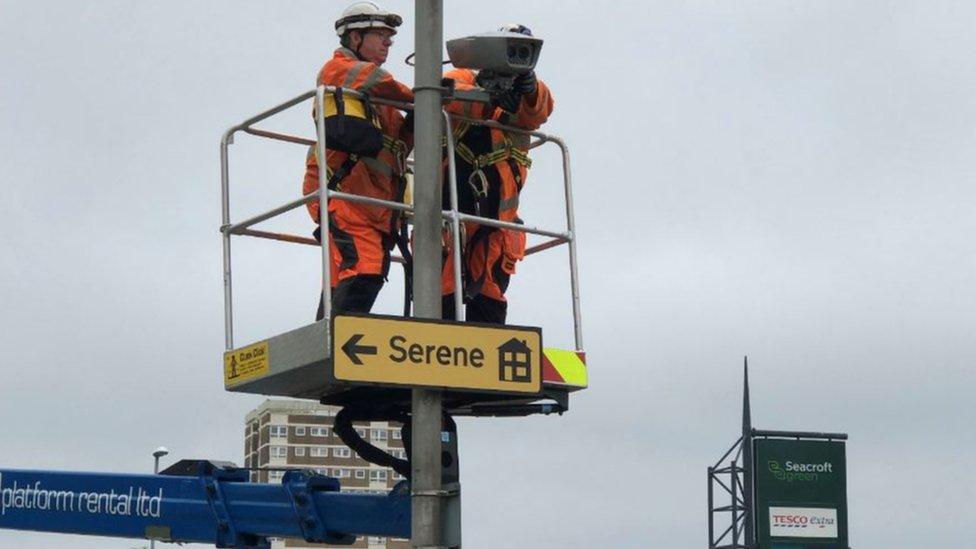 Leeds City Council Clean Air Zone Camera