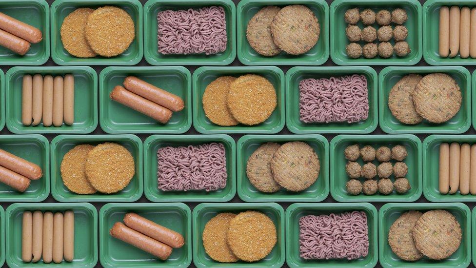 Processed vegan foods