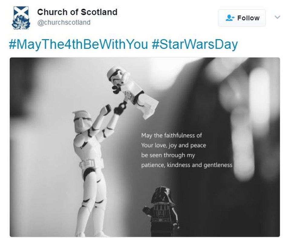 Star Wars Tweet