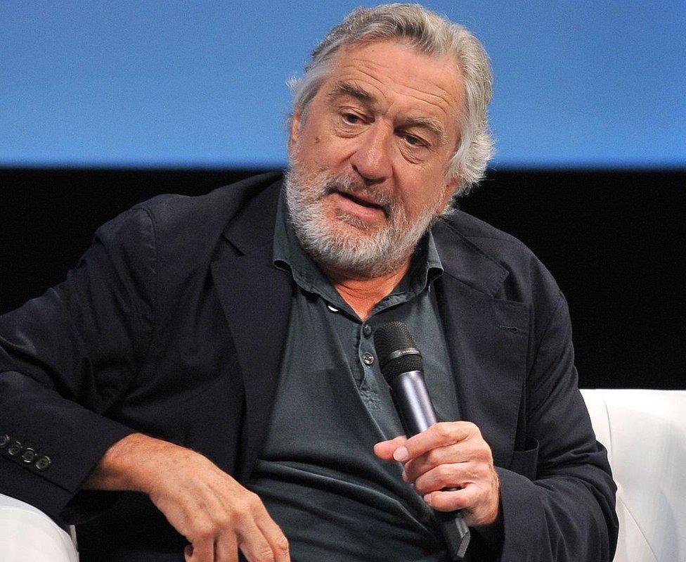 Robert De Niro pictured at the Sarajevo Film Festival on August 13, 2016.