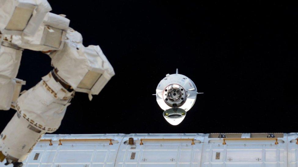 SpaceX-Dragon-docking-with-International-Space-Station.