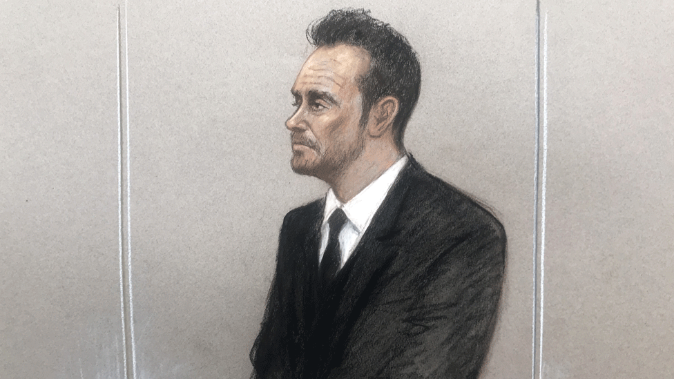 Ant McPartlin court sketch