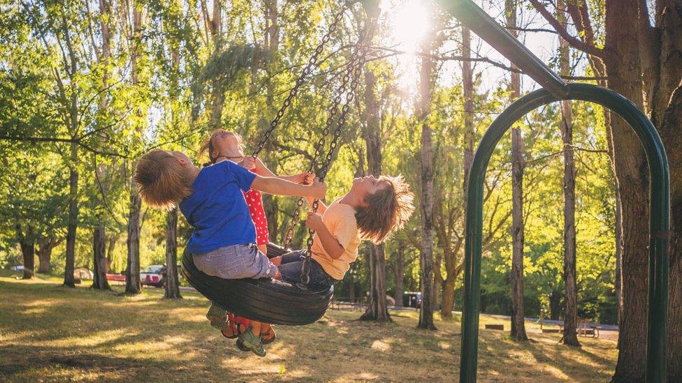 Children playing