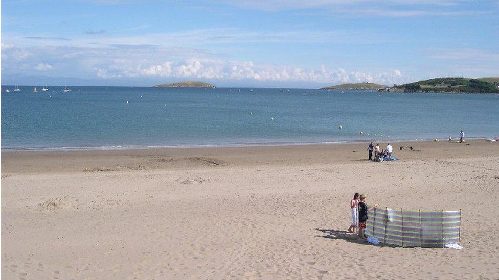 Abersoch beach