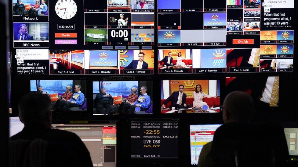 The BBC Breakfast production gallery