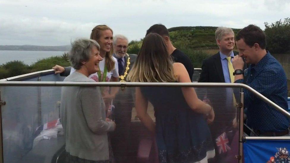 Helen Glover victory parade