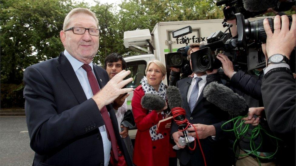 Unite general secretary Len McCluskey