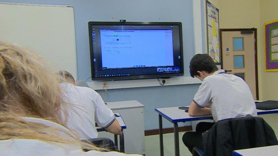 A video link lesson in Lampeter