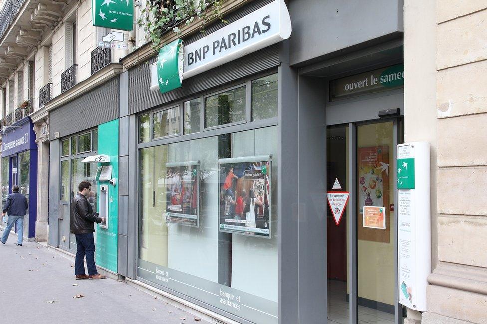 BNP Paribas branch