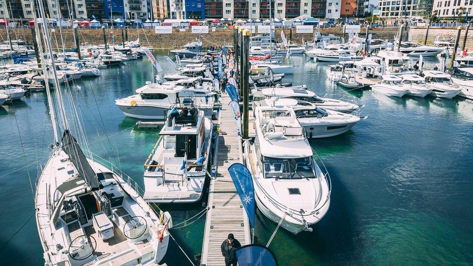 Jersey boat show