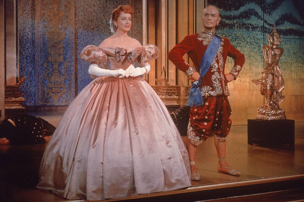 Deborah Kerr and Yul Brynner in The King and I