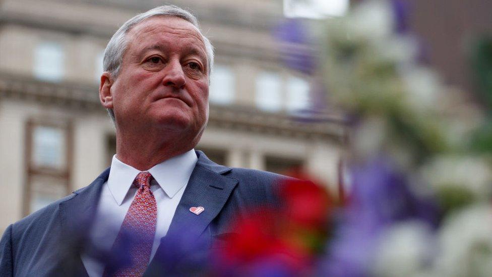 Philadelphia Mayor Jim Kenney has joined calls for gun control