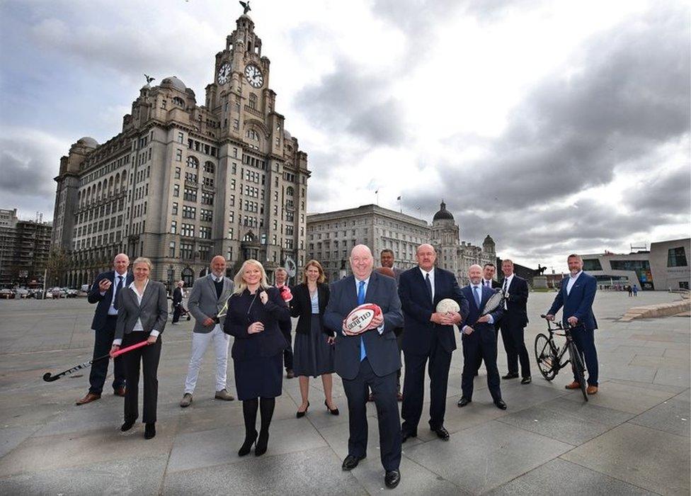 Liverpool Commonwealth Games bid team