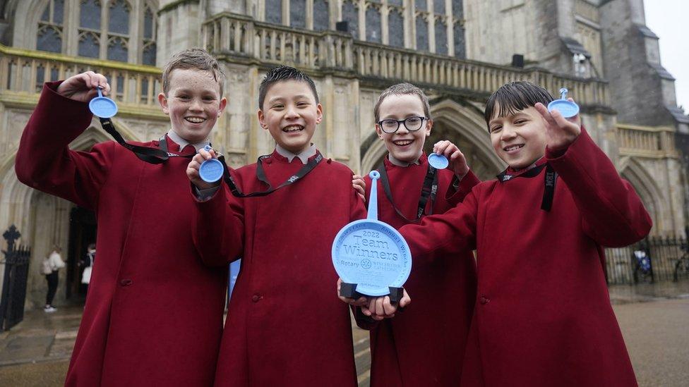 Winchester Cathedral Chorister Boys