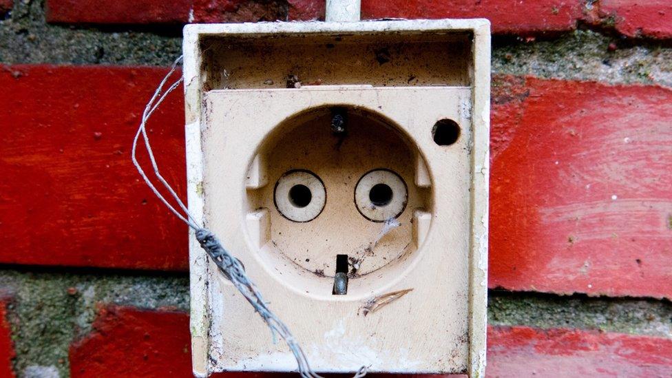 A power plug socket