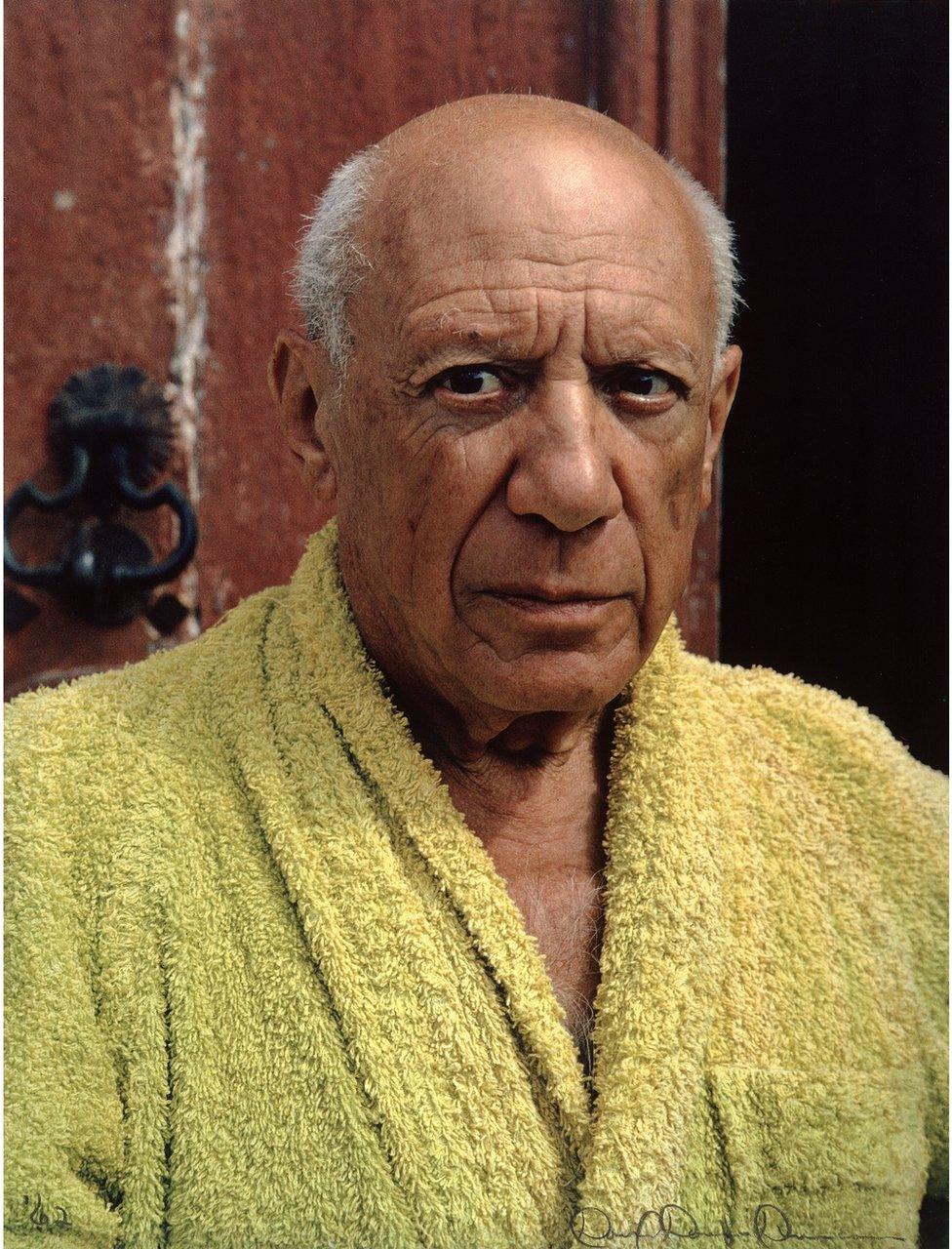 Portrait of Pablo Picasso in approximately 1959