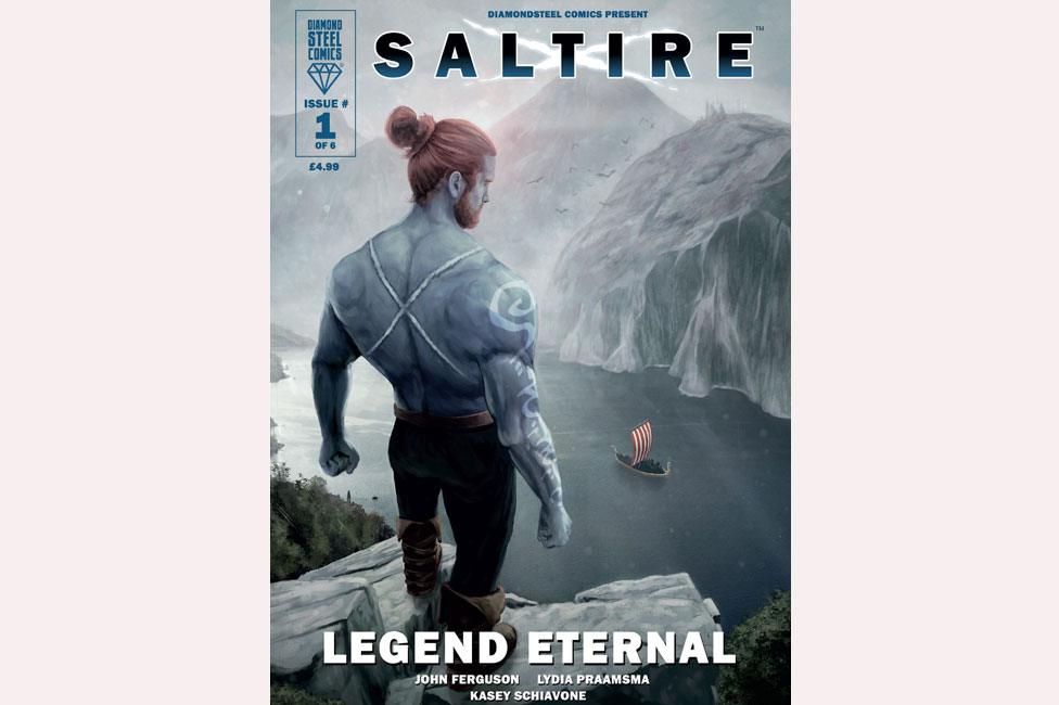 Saltire comic book