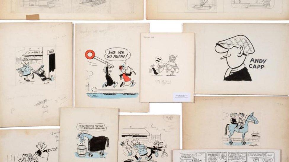 Andy Capp lot (cartoons)