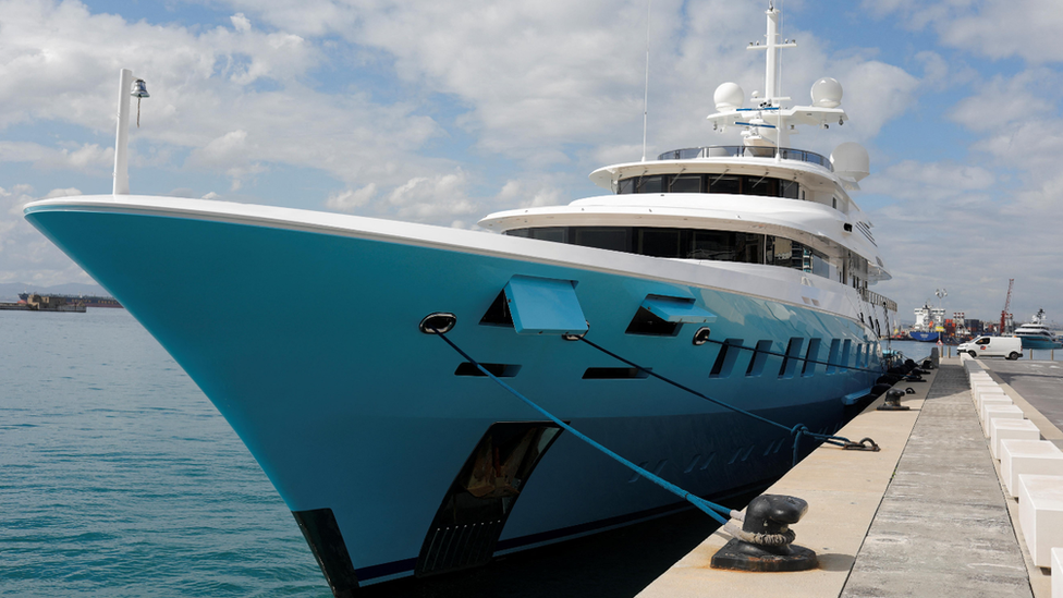 The Axioma superyacht