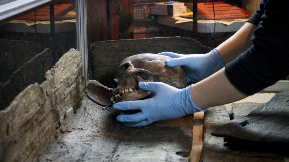 Skeleton of a Viking woman found in York