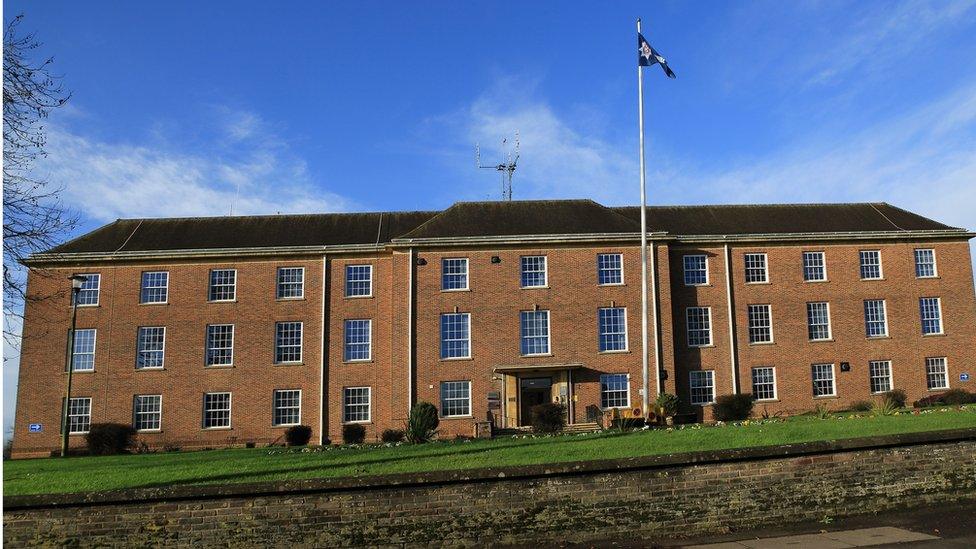 Wiltshire Police HQ in Devizes