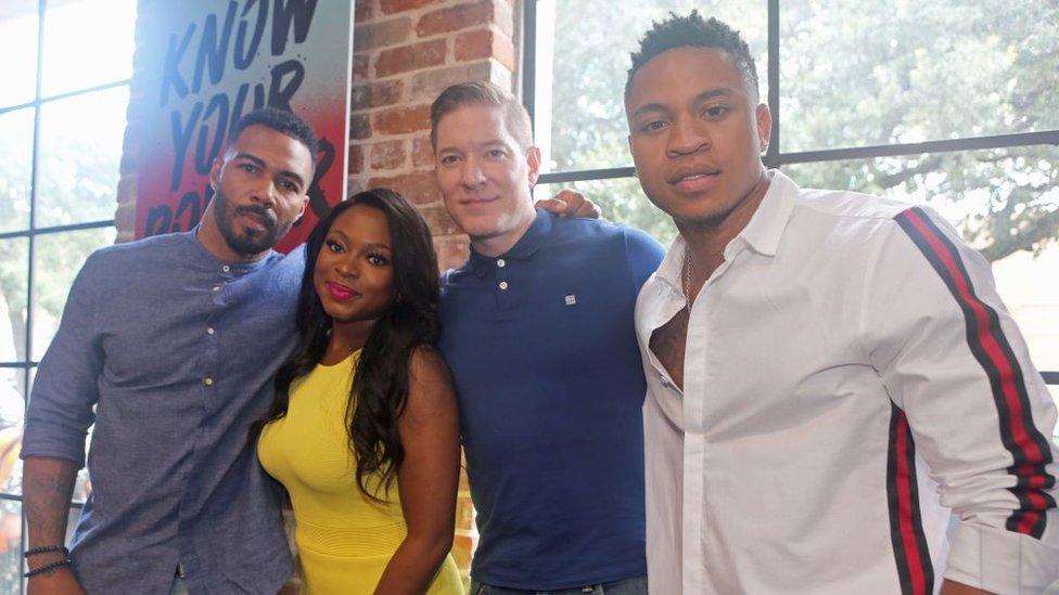 Omari Hardwick, Naturi Naughton, Joseph Sikora and Rotimi