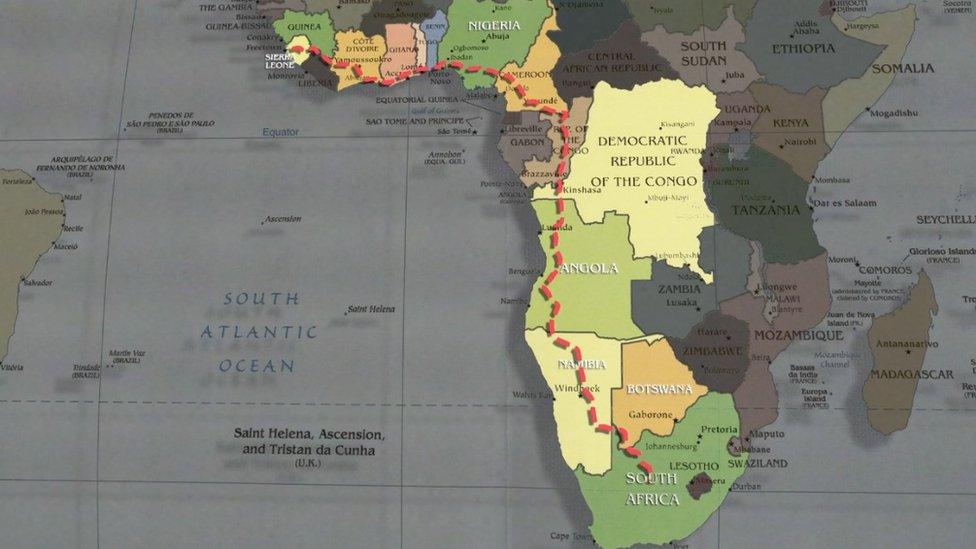 Map of Africa