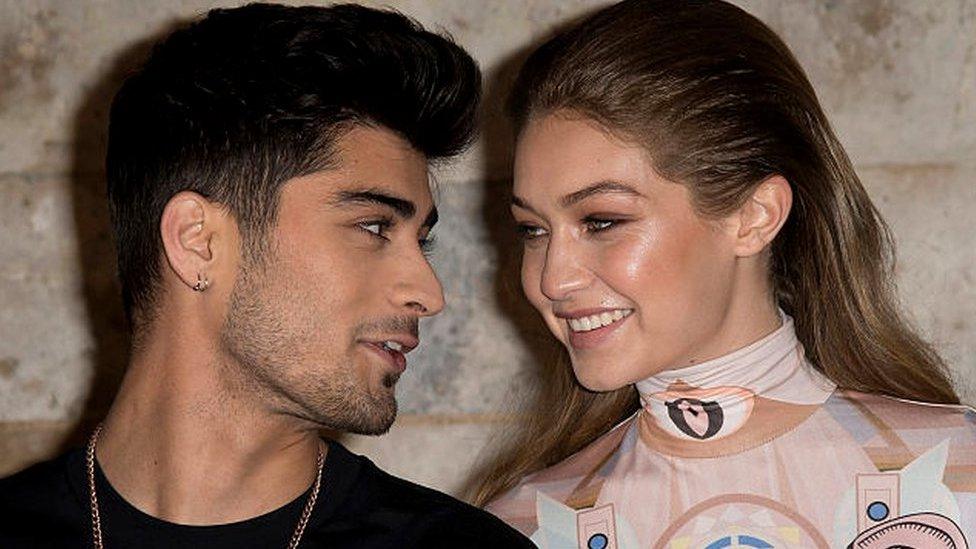 Gigi Hadid and Zayn Malik