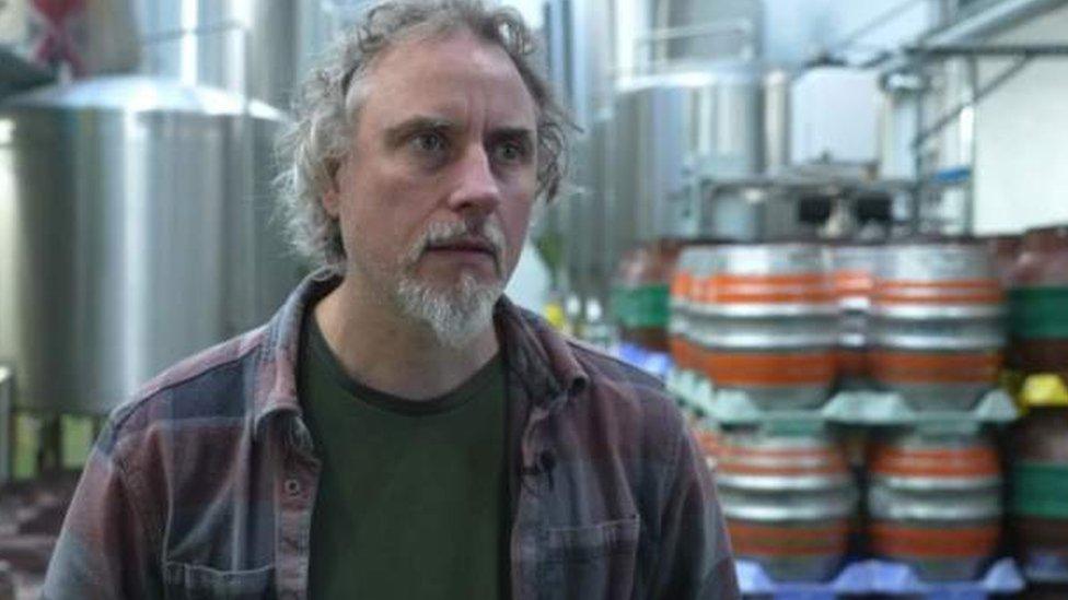 Greg Pilley, founder of the Stroud Brewery & Taproom in Gloucestershire