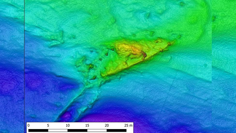 London wreck, site two