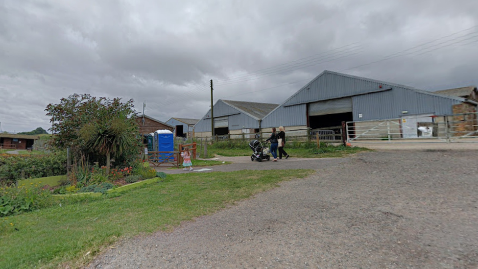 A street view image of Hadleigh Farm Estate