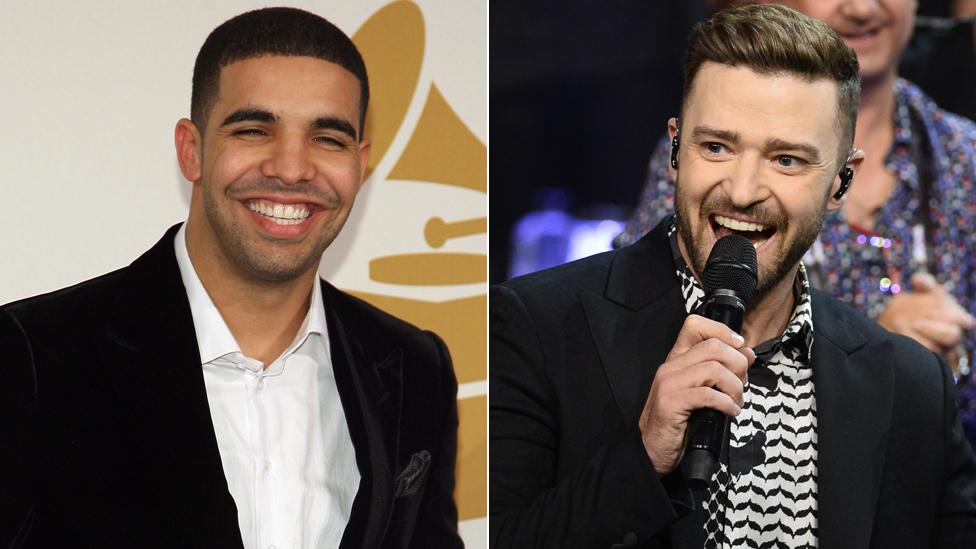 Drake and Justin Timberlake