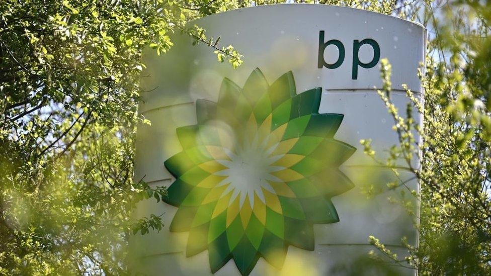 BP sign