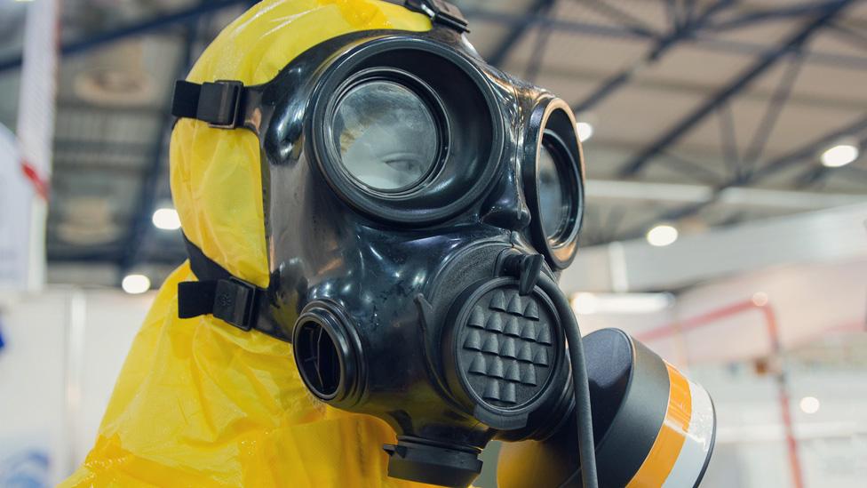 Chemical protection suit