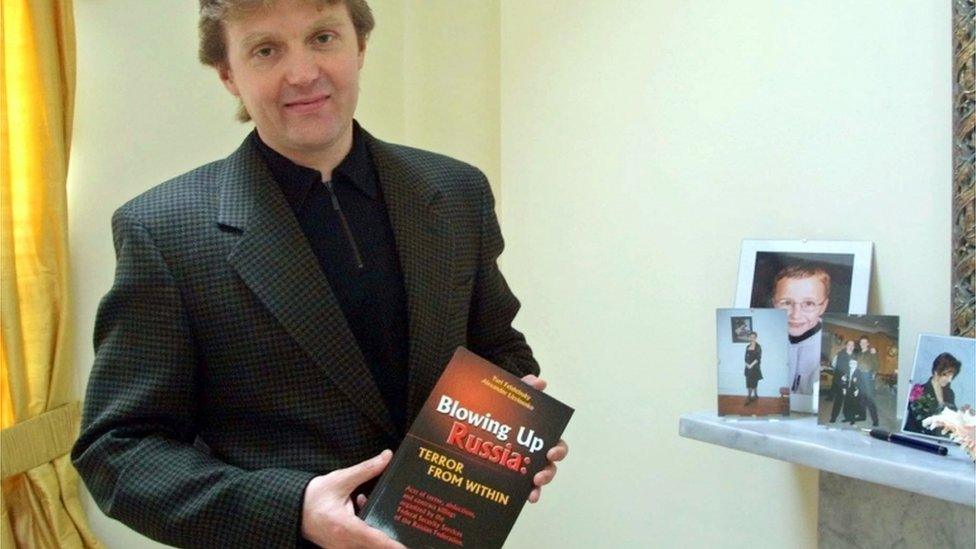 Alexander Litvinenko, author of the book "Blowing Up Russia: Terror From Within"