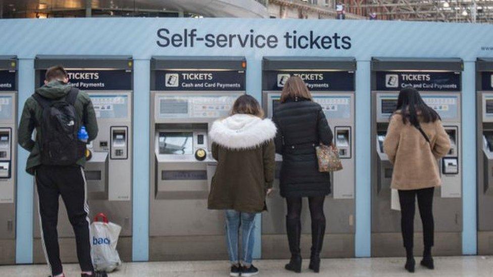 ticket kiosk