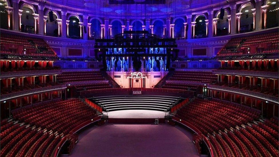 Royal Albert Hall interior