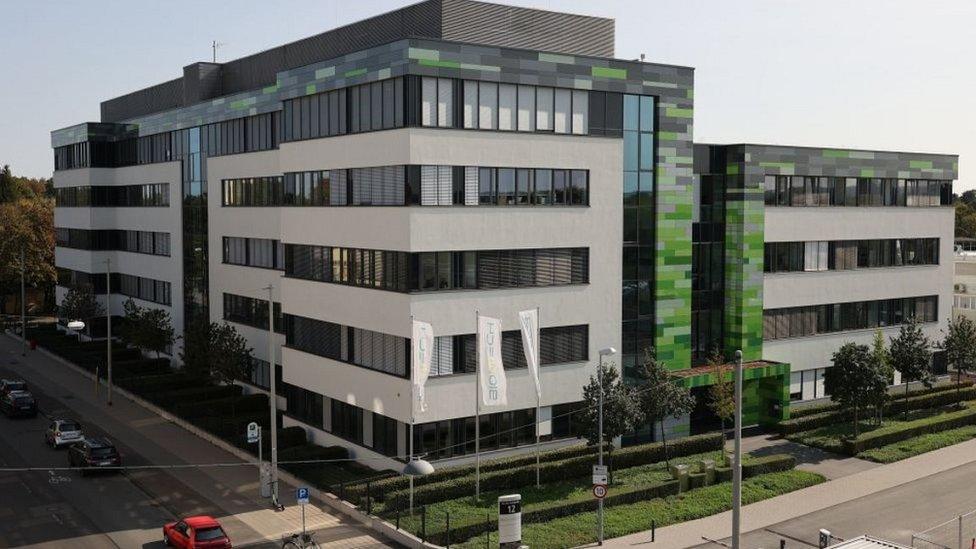 BioNTech HQ in Mainz, 18 Sep 20