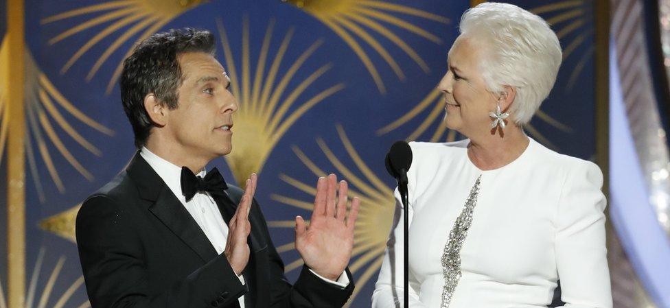 Ben Stiller and Jamie Lee Curtis