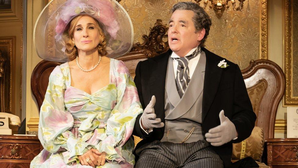 Sarah Jessica Parker and Matthew Broderick in Plaza Suite