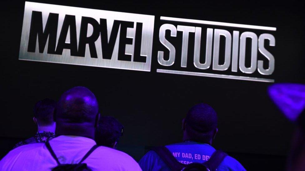 Marvel Studios sign