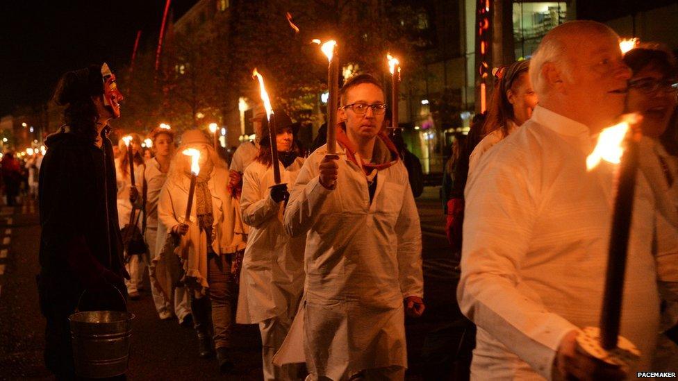 Torch procession