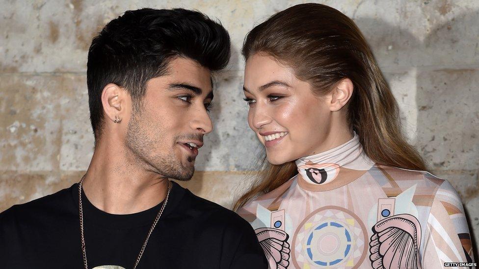 Zayn Malik and Gigi Hadid