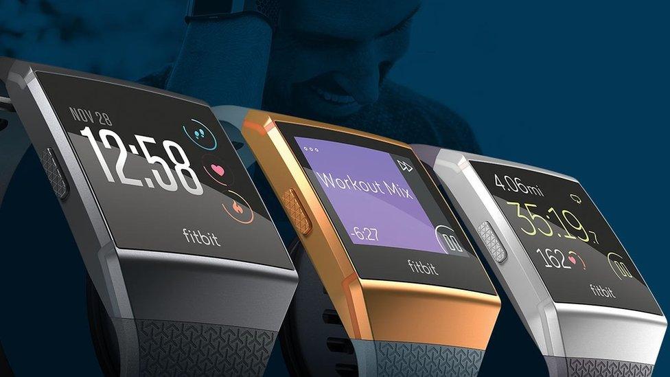 Fitbit Ionic smartwatch introduces blood oxygen sensor BBC News